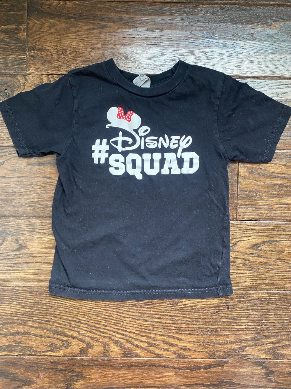 Kids "#DisneySquad" Graphic Tee with Minnie Bow